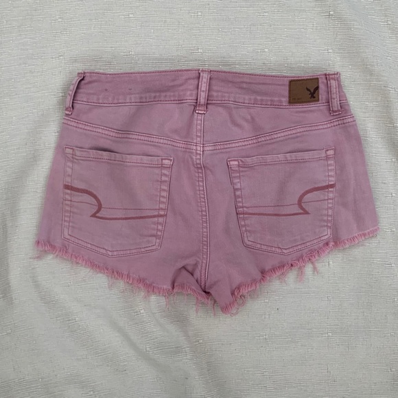 Distressed High Waist Shorts - Picture 2 of 3
